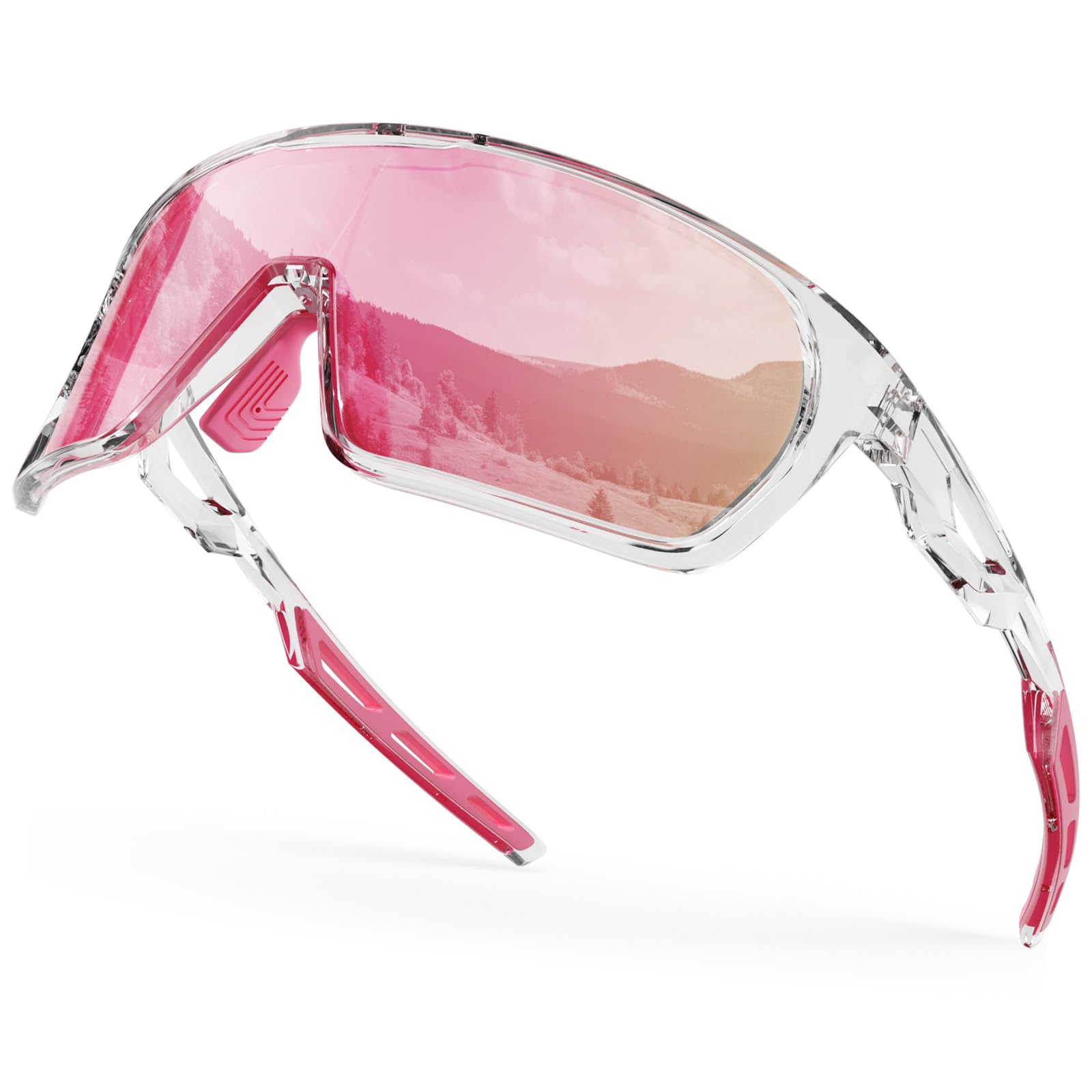 Солнцезащитные очки HAAYOT Sports для и Дорожные Полная защита UV400 Поляризованные TR90 Прозрачные Розовое золото Бейсбол, Бег, Велоспорт, Защита, Линзы, Сверхлегкие
Солнцезащитные очки HAAYOT Sports для и Дорожные Полная защита UV400 Поляризованные TR90 Прозрачные Розовое золото Бейсбол, Бег, Велоспорт, Защита, Линзы, Сверхлегкие