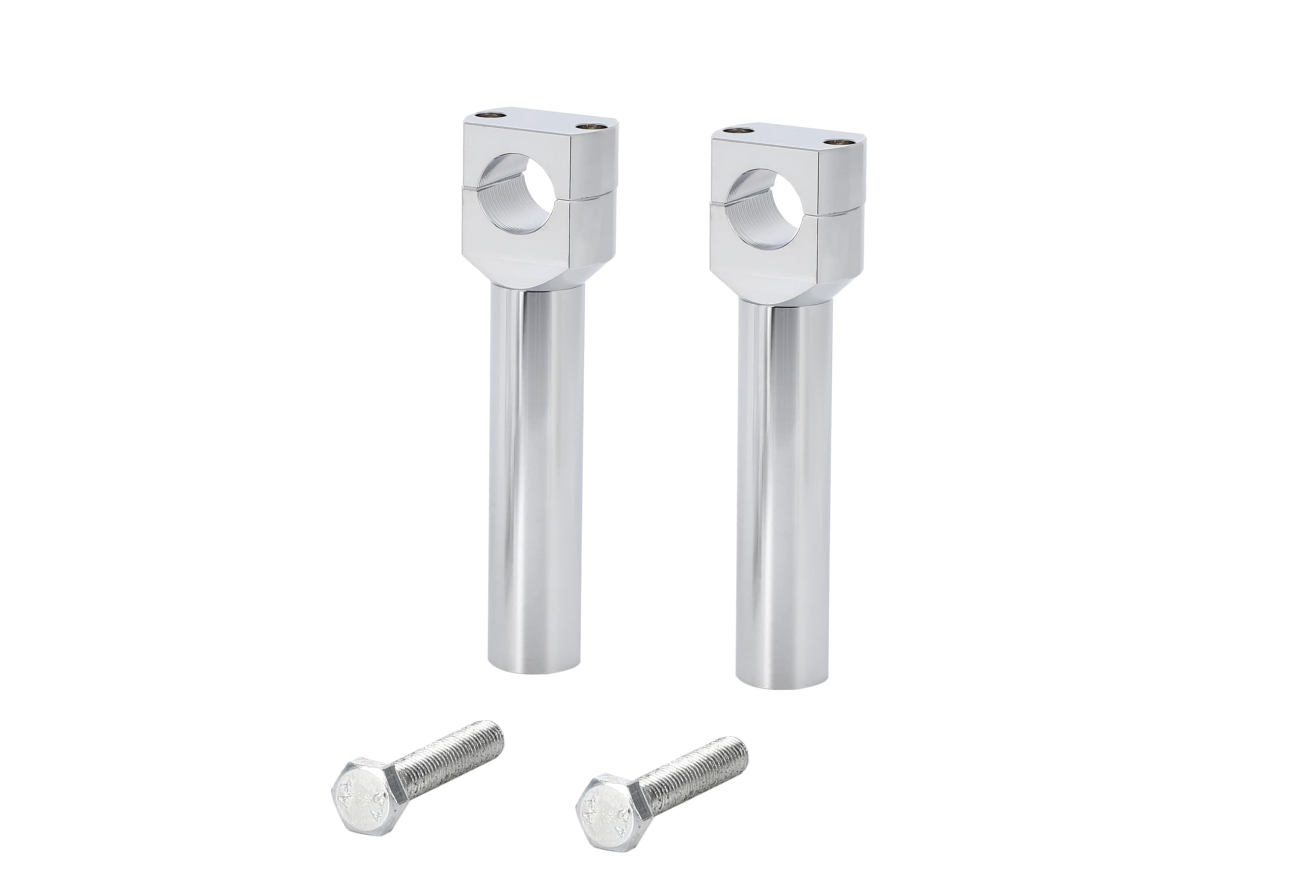 Gutenamnet Handlebar Risers 1-inch (25 mm) × 6-inch Height, Pair, Universal for Harley/American Bikes, Silver
Gutenamnet Handlebar Risers 1-inch (25 mm) × 6-inch Height, Pair, Universal for Harley/American Bikes, Silver