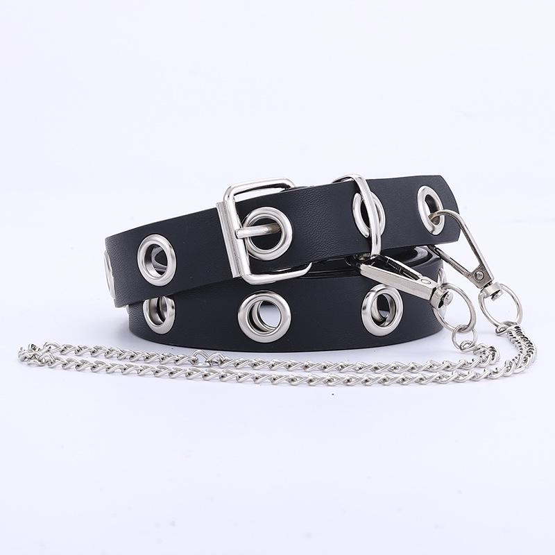 Punk Belt Woman, Wind Concave Corn Belt Woman, Decorative Chain Belt Tide Length 107 Width 2.3
Punk Belt Woman, Wind Concave Corn Belt Woman, Decorative Chain Belt Tide Length 107 Width 2.3