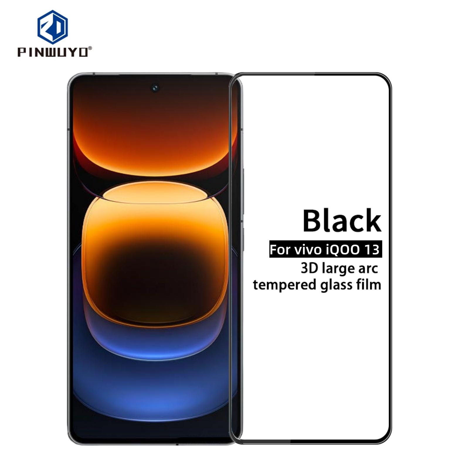 For vivo iQOO 12 5G Tempered Glass Film PINWUYO Explosion-proof 9H 3D Full Screen Protector Black
For vivo iQOO 12 5G Tempered Glass Film PINWUYO Explosion-proof 9H 3D Full Screen Protector Black