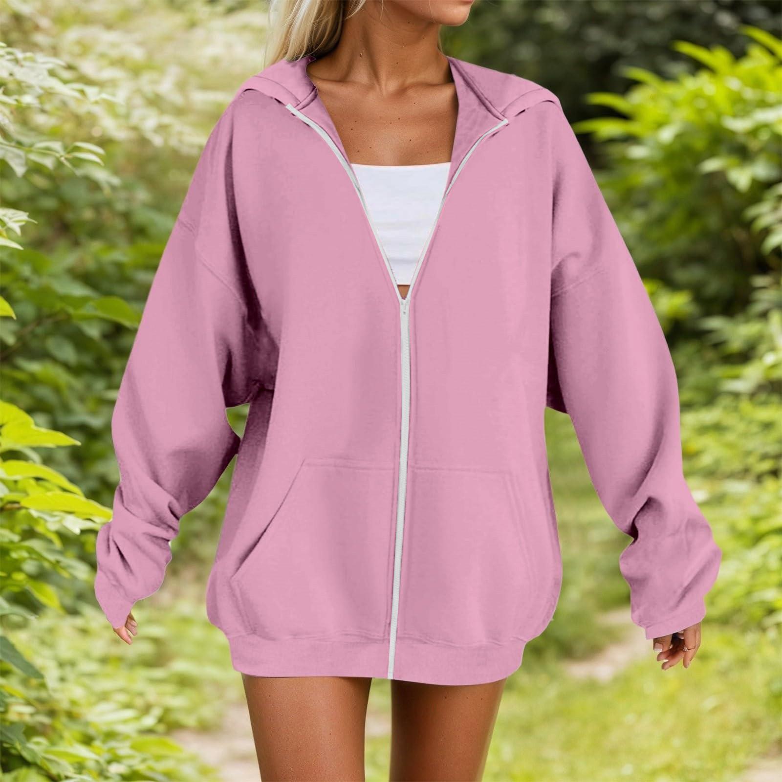 Женская мода Повседневные толстовки с капюшоном и длинным рукавом однотонные топы L
Женская мода Повседневные толстовки с капюшоном и длинным рукавом однотонные топы L