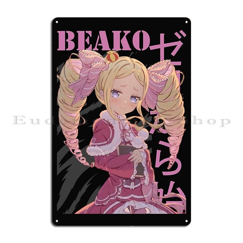 Beako Re Zero Metal Plaque Poster Home Living Room Bar Custom Wall Tin Sign Poster 20x30cm
Beako Re Zero Metal Plaque Poster Home Living Room Bar Custom Wall Tin Sign Poster 20x30cm