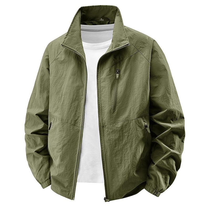 Summer Breathable Outdoor Jacket Men s Casual Sports Jacket Loose and Versatile Sunscreen Zipper Jacket S
Summer Breathable Outdoor Jacket Men s Casual Sports Jacket Loose and Versatile Sunscreen Zipper Jacket S