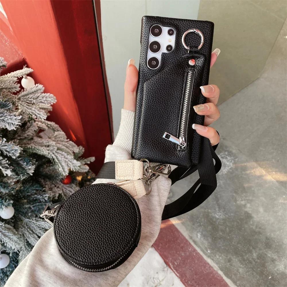 Crossbody Phone Case for Samsung Galaxy S24 S23 S21 FE S25 S22 S20 Plus Note 20 Ultra Wallet Coin Purse Card Pocket Leather Cove For Samsung Galaxy Note20
Crossbody Phone Case for Samsung Galaxy S24 S23 S21 FE S25 S22 S20 Plus Note 20 Ultra Wallet Coin Purse Card Pocket Leather Cove For Samsung Galaxy Note20