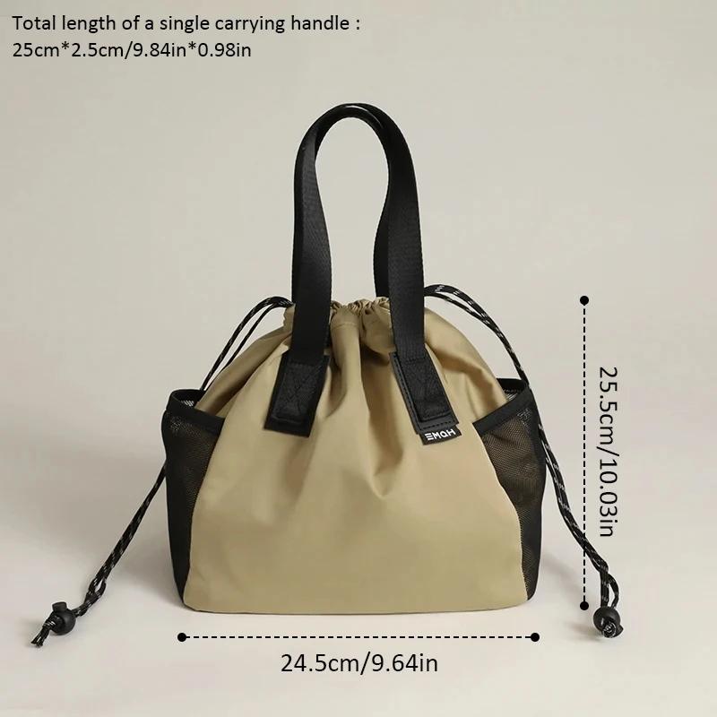 Large Capaci Drawstring Insulation Belly Gulp Lunch Bag with Side Mesh Pocket Wide Handle Design Storage Bags for Work Camping хакі
Large Capaci Drawstring Insulation Belly Gulp Lunch Bag with Side Mesh Pocket Wide Handle Design Storage Bags for Work Camping хакі