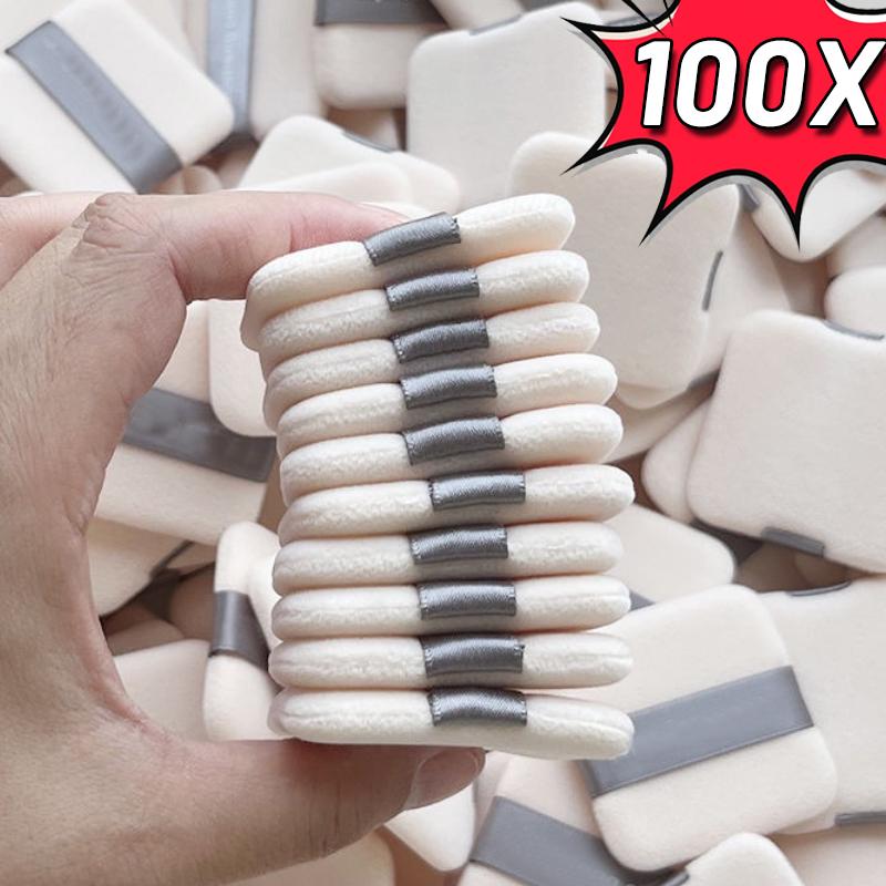 100PCS Velvet Powder Puff Portable Soft Square Cosmetic Puff Foundation Makeup Sponge Loose Powder Sponge Applicator Beauty Tool
100PCS Velvet Powder Puff Portable Soft Square Cosmetic Puff Foundation Makeup Sponge Loose Powder Sponge Applicator Beauty Tool