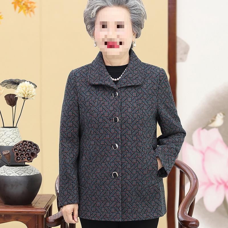Grandma s Autumn Wool Coat - Women s Outerwear for Mom and Wife, Elderly Fall/Winter Woolen Top XL (80-105 jin)
Grandma s Autumn Wool Coat - Women s Outerwear for Mom and Wife, Elderly Fall/Winter Woolen Top XL (80-105 jin)