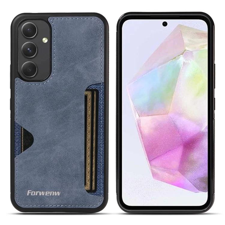 F5 Series For Samsung Galaxy A35 5G Phone Case PU Leather+TPU Card Holder Anti-drop Cover
F5 Series For Samsung Galaxy A35 5G Phone Case PU Leather+TPU Card Holder Anti-drop Cover