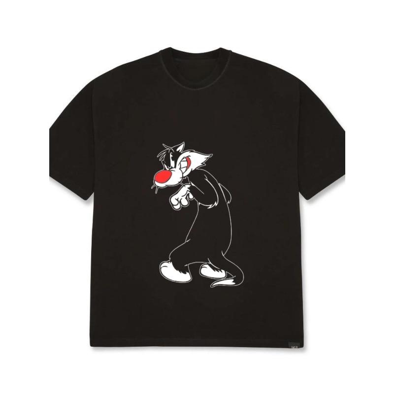 Oversized T Shirt Black Sylvester The Cat Cartoon Print Casual Streetwear Men s Tee XXXXL
Oversized T Shirt Black Sylvester The Cat Cartoon Print Casual Streetwear Men s Tee XXXXL