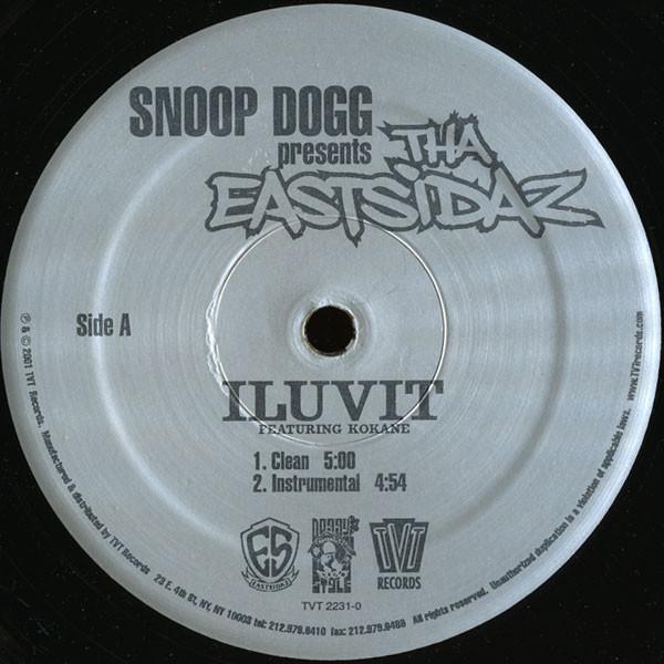 12inch Record SNOOP DOGG, THA EASTSIDAZ - ILuvIt TVT22310 TVT Records 2001 US Rap & Hip-Hop/R&B Used
12inch Record SNOOP DOGG, THA EASTSIDAZ - ILuvIt TVT22310 TVT Records 2001 US Rap & Hip-Hop/R&B Used