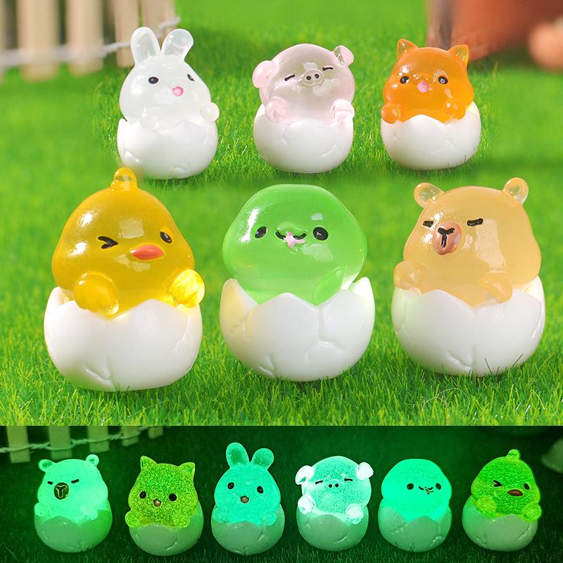 Micro-landscape Cute and Adorable Pet Animals Eggshell Gardening Doll House Decorations Resin Small Ornaments Capybara eggshell
Micro-landscape Cute and Adorable Pet Animals Eggshell Gardening Doll House Decorations Resin Small Ornaments Capybara eggshell