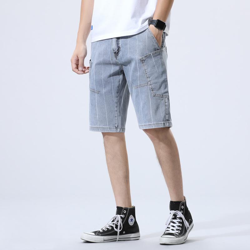 Men s Shorts, Striped Shorts, Trendy Five Piece Pants, Men s Multi Pocket Work Clothes, Casual Denim Shorts 28
Men s Shorts, Striped Shorts, Trendy Five Piece Pants, Men s Multi Pocket Work Clothes, Casual Denim Shorts 28