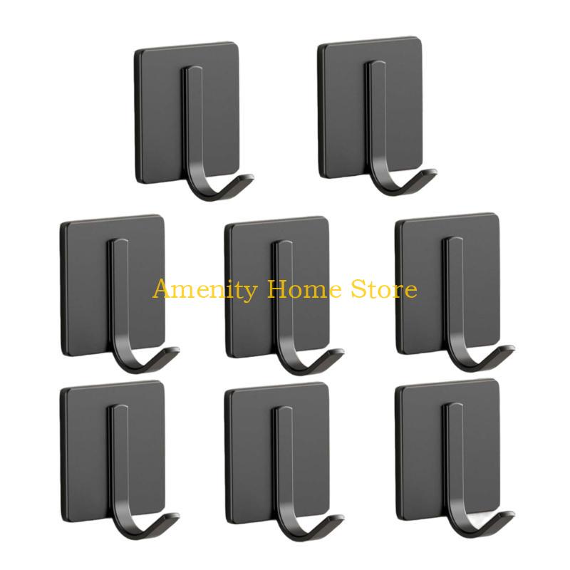 F26C Pack of 8 Convenient Stick on Holder Practical Strong Adhesive Hanger Simple Wall Hook without Drilling for Bathroom China Mainland
F26C Pack of 8 Convenient Stick on Holder Practical Strong Adhesive Hanger Simple Wall Hook without Drilling for Bathroom China Mainland