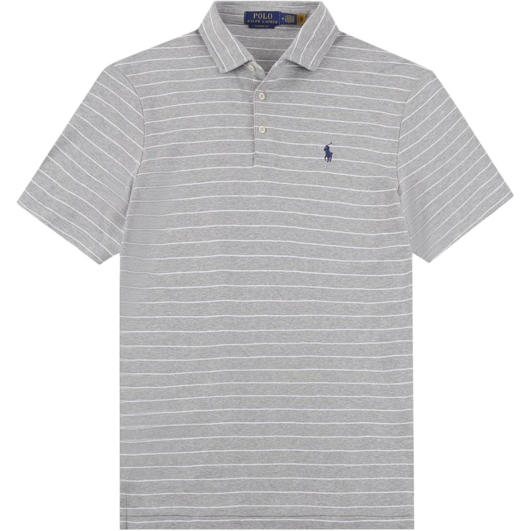 Polo Ralph Lauren SS25 Logo Embroidered Striped Cotton Short Sleeve Polo Shirt Men tops Light-Gray 710916560-001 M
Polo Ralph Lauren SS25 Logo Embroidered Striped Cotton Short Sleeve Polo Shirt Men tops Light-Gray 710916560-001 M