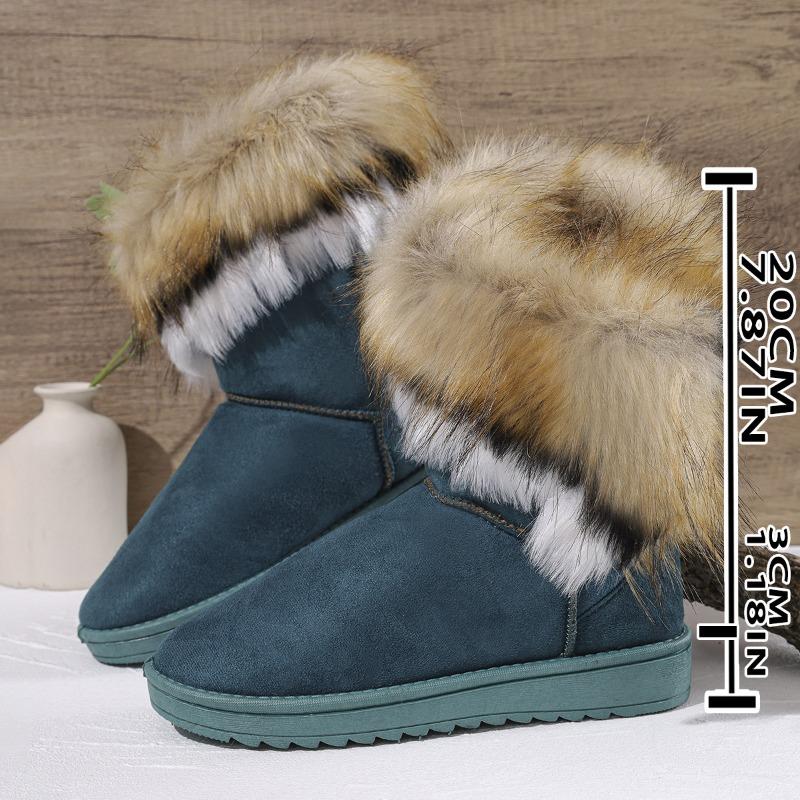 Large size snow boots women s shoes winter new flat-bottomed fluffy shoes fleece warm cotton boots 42 синій
Large size snow boots women s shoes winter new flat-bottomed fluffy shoes fleece warm cotton boots 42 синій