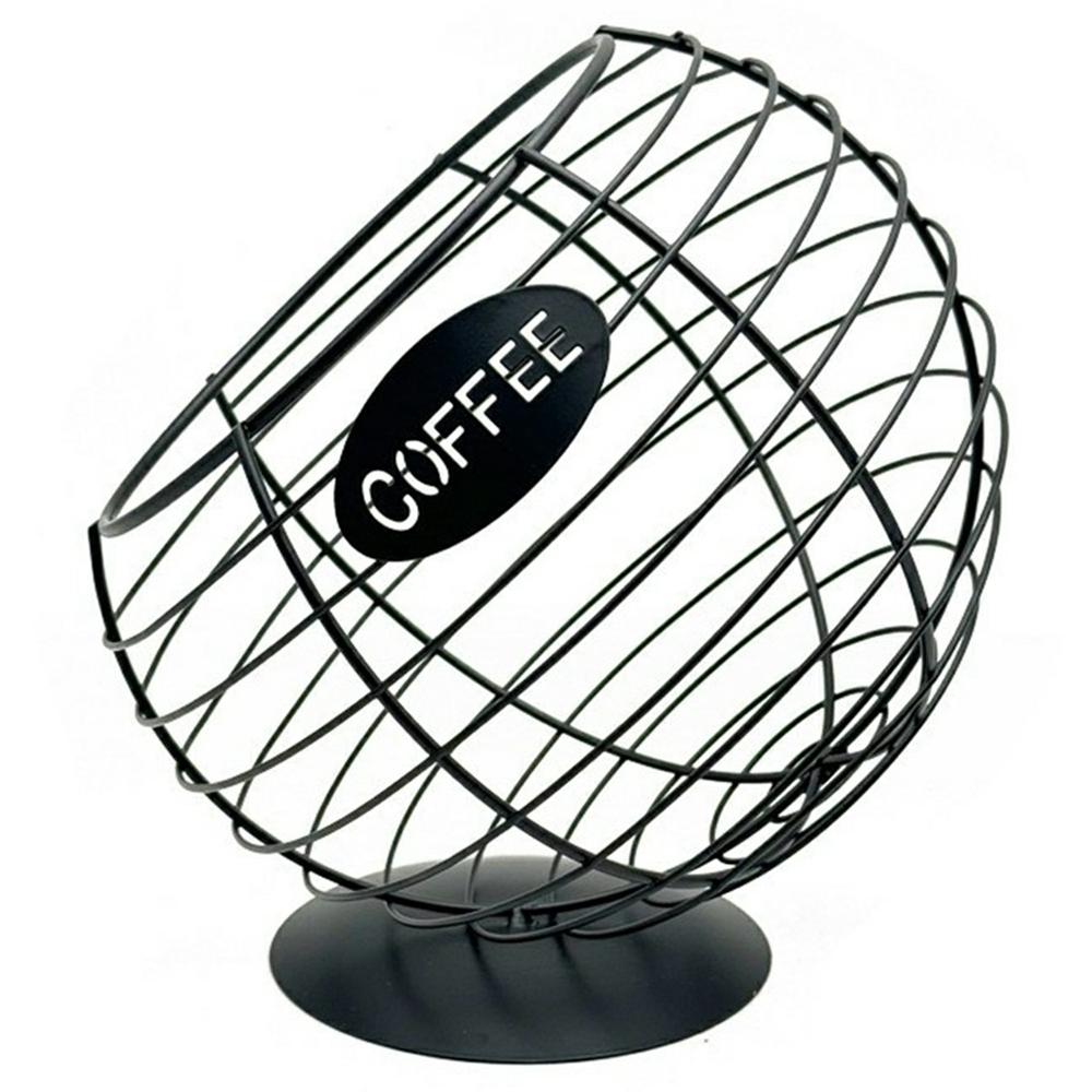 Oblique Fruit Basket Iron Art Hollow Out Coffee Capsule Snacks Storage Basket, Black/COFFEE Letter A
Oblique Fruit Basket Iron Art Hollow Out Coffee Capsule Snacks Storage Basket, Black/COFFEE Letter A
