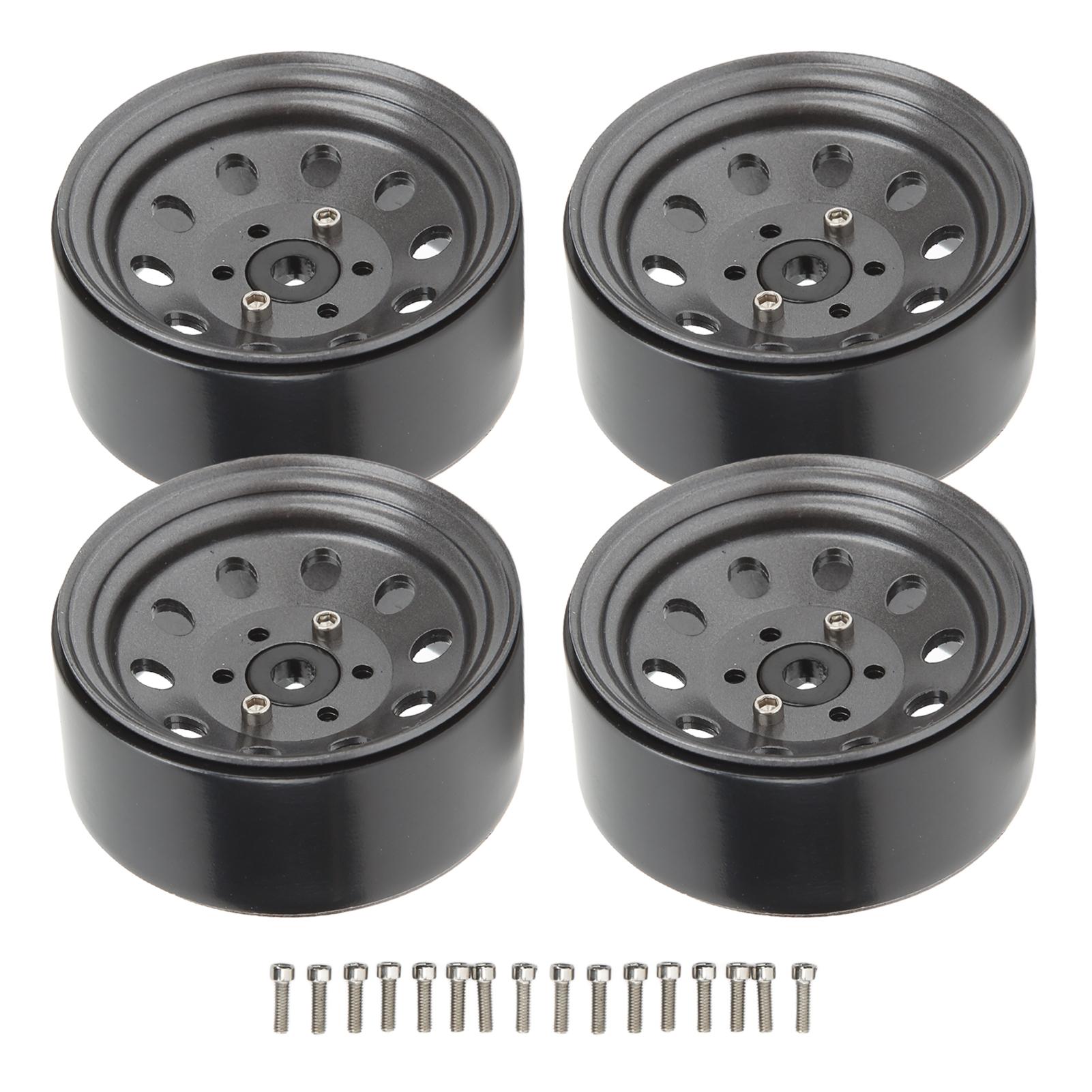 4PCS RC Beadlock Wheel Hub 1.9in Iron Wear Resistant Reusable RC Wheel Hub for Replacement Ti Color
4PCS RC Beadlock Wheel Hub 1.9in Iron Wear Resistant Reusable RC Wheel Hub for Replacement Ti Color