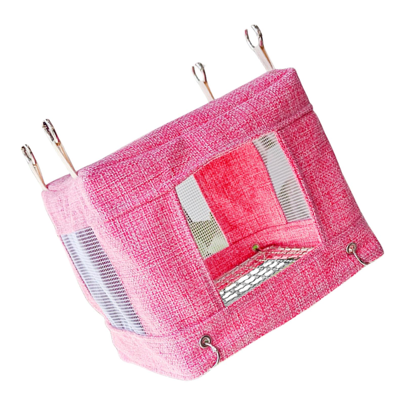 Жердинка для птахів Гніздо Намет Стійка для папуг Конур Буджі Гойдалка Дихаючий Гамак для малих середніх папуг Іграшка рожевий
Жердинка для птахів Гніздо Намет Стійка для папуг Конур Буджі Гойдалка Дихаючий Гамак для малих середніх папуг Іграшка рожевий