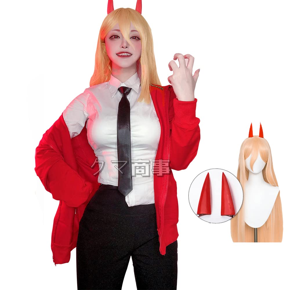 Kuma Shoji Chainsaw Man Power Cosplay Costume with Wig Anime Cute Gothic Lolita One Piece Cosplay Crossdressing Student Event Disguise Present School
Kuma Shoji Chainsaw Man Power Cosplay Costume with Wig Anime Cute Gothic Lolita One Piece Cosplay Crossdressing Student Event Disguise Present School