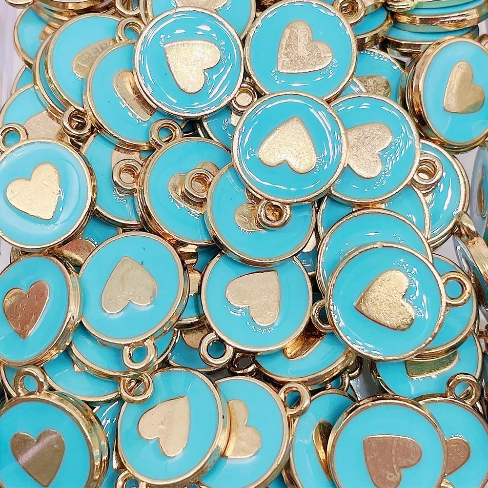 20Pcs Multicolor Love Heart Round Charm Alloy Pendant For Necklace Bracelet Key Chain DIY Jewelry Making Supplies Accessories
20Pcs Multicolor Love Heart Round Charm Alloy Pendant For Necklace Bracelet Key Chain DIY Jewelry Making Supplies Accessories