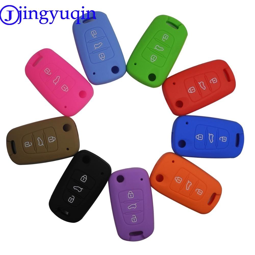 jingyuqin 3BTN силиконовый чехол для автомобильного ключа для Kia RIO K2 K5 Sportage Sorento для Hyundai i20 i30 i35 iX20 iX35 Solaris Verna чёрный
jingyuqin 3BTN силиконовый чехол для автомобильного ключа для Kia RIO K2 K5 Sportage Sorento для Hyundai i20 i30 i35 iX20 iX35 Solaris Verna чёрный
