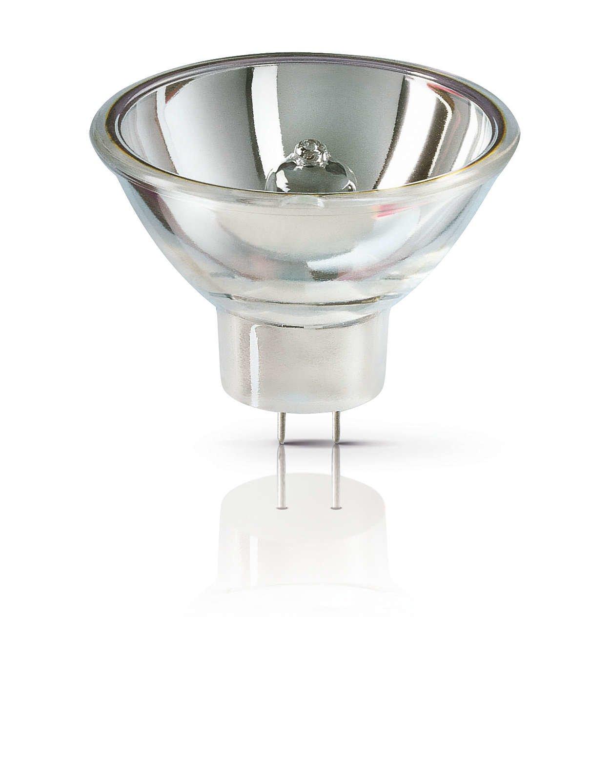Philips Dichroic Reflector Low Volt Dichro Halogen 15V 150W Base EFR15V150W6423FO 50(MR16) GZ6.35
Philips Dichroic Reflector Low Volt Dichro Halogen 15V 150W Base EFR15V150W6423FO 50(MR16) GZ6.35