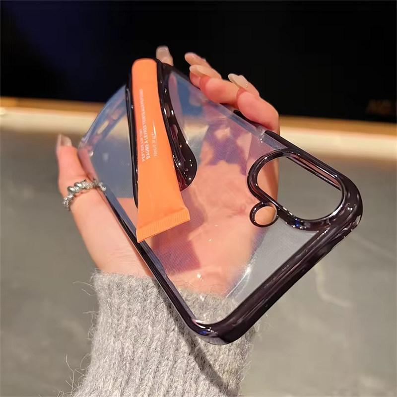Чехол для телефона с цветным покрытием для губной помады DIY Clear для iPhone 16 15 Plus 14 13 12 Pro Max 11 с коробкой-держателем для блеска для губ iPhone 16 Pro Max чёрный
Чехол для телефона с цветным покрытием для губной помады DIY Clear для iPhone 16 15 Plus 14 13 12 Pro Max 11 с коробкой-держателем для блеска для губ iPhone 16 Pro Max чёрный