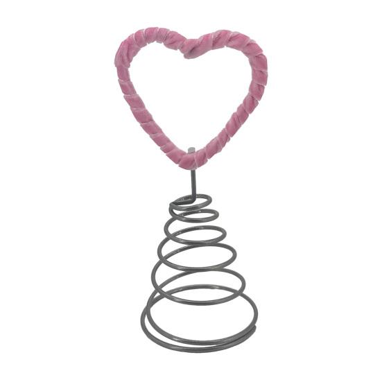 Valentine s Day Heart Tree Topper Pink Velvet Heart Tree Topper Ornament for Home Wedding Holiday Party Supplies рожевий
Valentine s Day Heart Tree Topper Pink Velvet Heart Tree Topper Ornament for Home Wedding Holiday Party Supplies рожевий