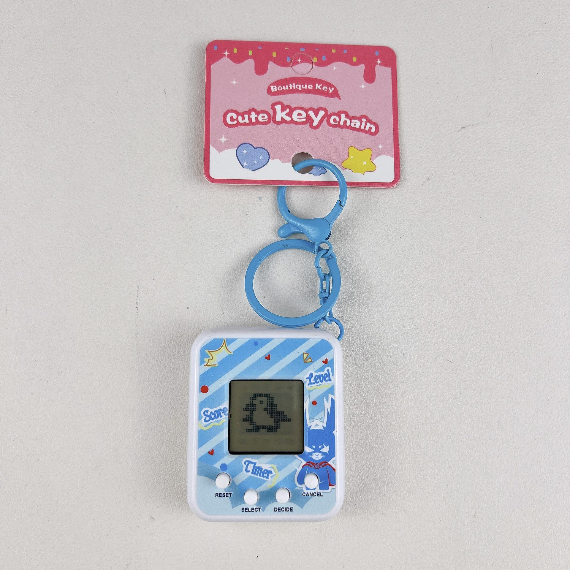 Handheld Virtual Pet Game Keychain - Electronic Pet Raising Toy for Kids синій
Handheld Virtual Pet Game Keychain - Electronic Pet Raising Toy for Kids синій