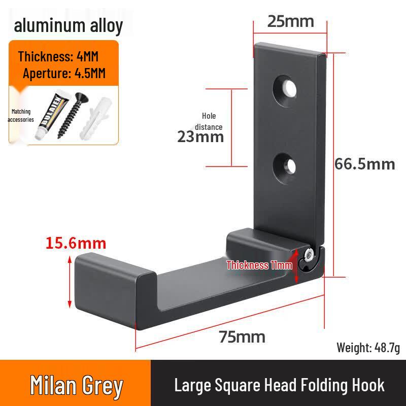 Invisible Folding Wall Hook
Invisible Folding Wall Hook