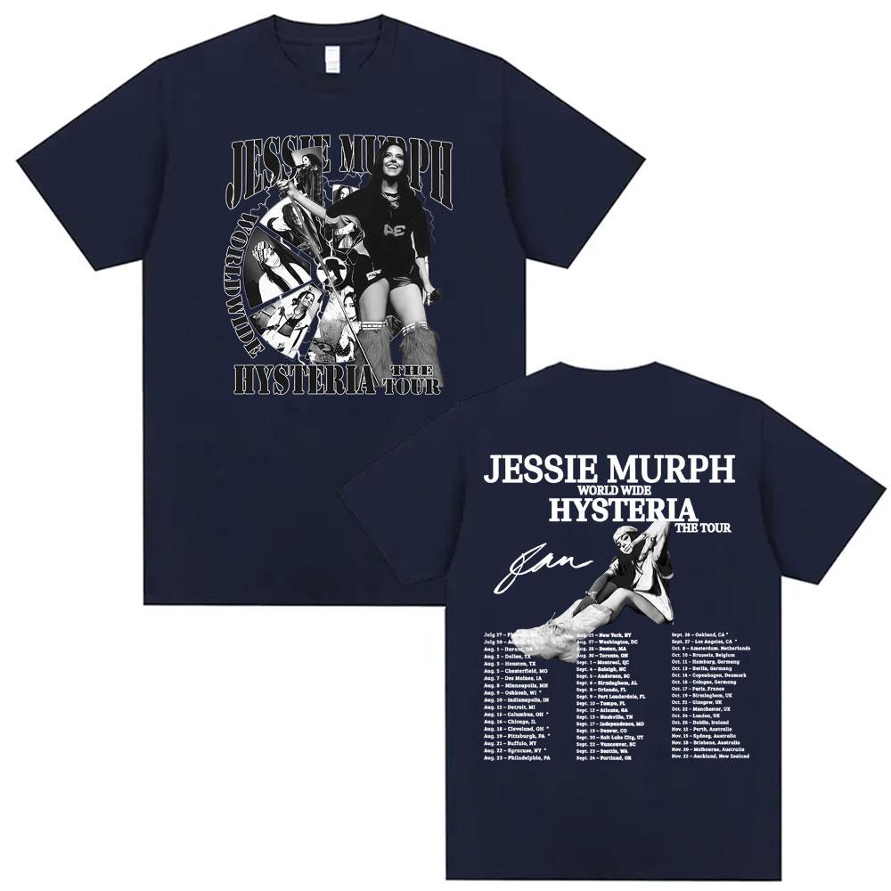Jessie Murph Worldwide Hysteria Tour Tshirt 2026 Music Sad Girl Concert Summer Unisex Women Oversized Hip Hop High Street TShirt S
Jessie Murph Worldwide Hysteria Tour Tshirt 2026 Music Sad Girl Concert Summer Unisex Women Oversized Hip Hop High Street TShirt S