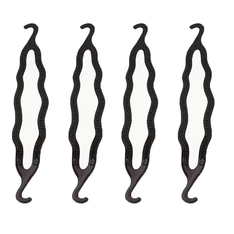 Roll Hair Styler Instant Buns Curls Twists for Wet Dry Hair, Plastic Curling Tool with Double-Headed Design for Home Salon Use чорний
Roll Hair Styler Instant Buns Curls Twists for Wet Dry Hair, Plastic Curling Tool with Double-Headed Design for Home Salon Use чорний