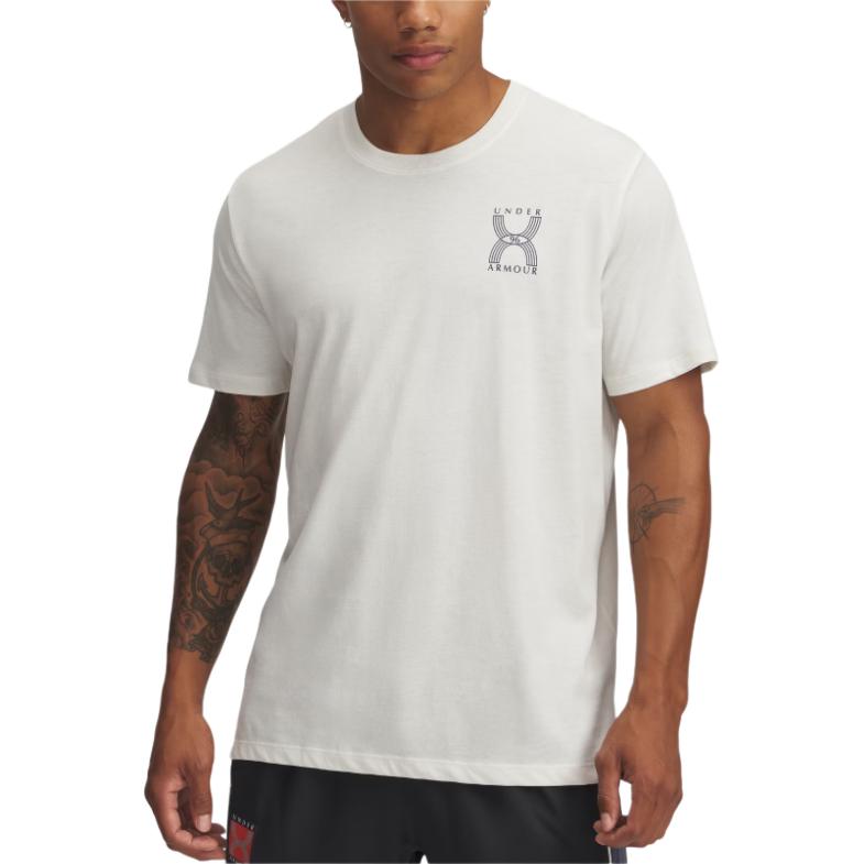 Under Armour Comfortable Stylish Versatile Short Sleeve T-Shirt Men Tops White-Quartz Storm-Gray 1389823-114 XL
Under Armour Comfortable Stylish Versatile Short Sleeve T-Shirt Men Tops White-Quartz Storm-Gray 1389823-114 XL