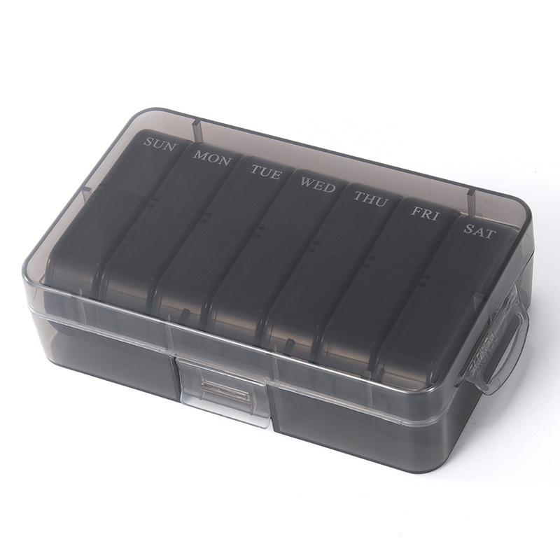 7-Day Pill Organizer: 14 Compartments for Morning and Evening, Compact Portable Weekly Medicine Storage. 143 x 88 x 39 mm
7-Day Pill Organizer: 14 Compartments for Morning and Evening, Compact Portable Weekly Medicine Storage. 143 x 88 x 39 mm