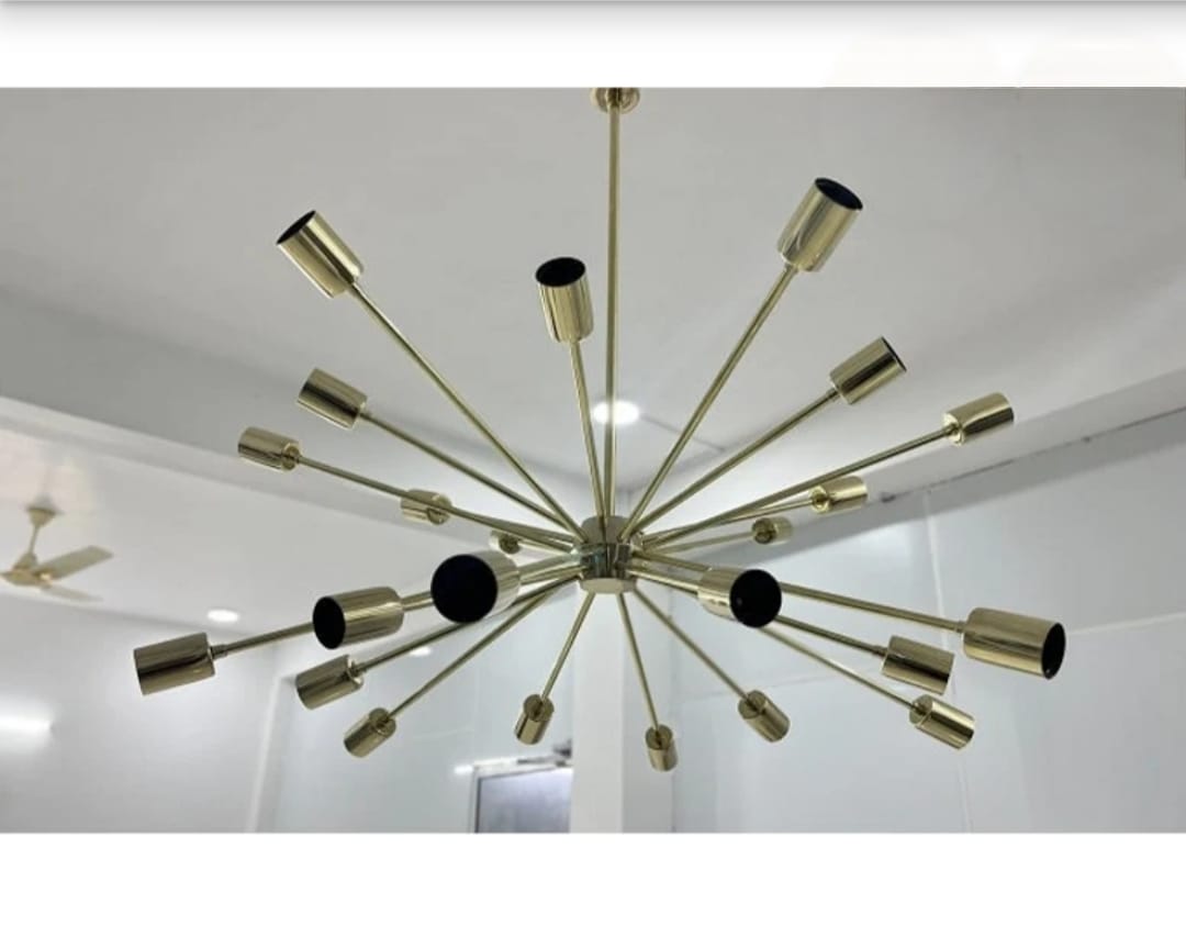24-світловий Елегантний Підвісний Світильник на Штанзі Mid Century Modern Сирий Латунь Люстра-Спутник Світловий Прилад
24-світловий Елегантний Підвісний Світильник на Штанзі Mid Century Modern Сирий Латунь Люстра-Спутник Світловий Прилад