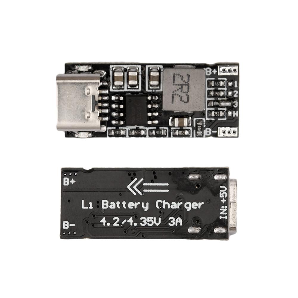 Typ-C 18650 Lithium Battery Charging Protection Board Module With Shell High Current 21700 Polymer Ternary 5V to 4.2V/4.35V
Typ-C 18650 Lithium Battery Charging Protection Board Module With Shell High Current 21700 Polymer Ternary 5V to 4.2V/4.35V