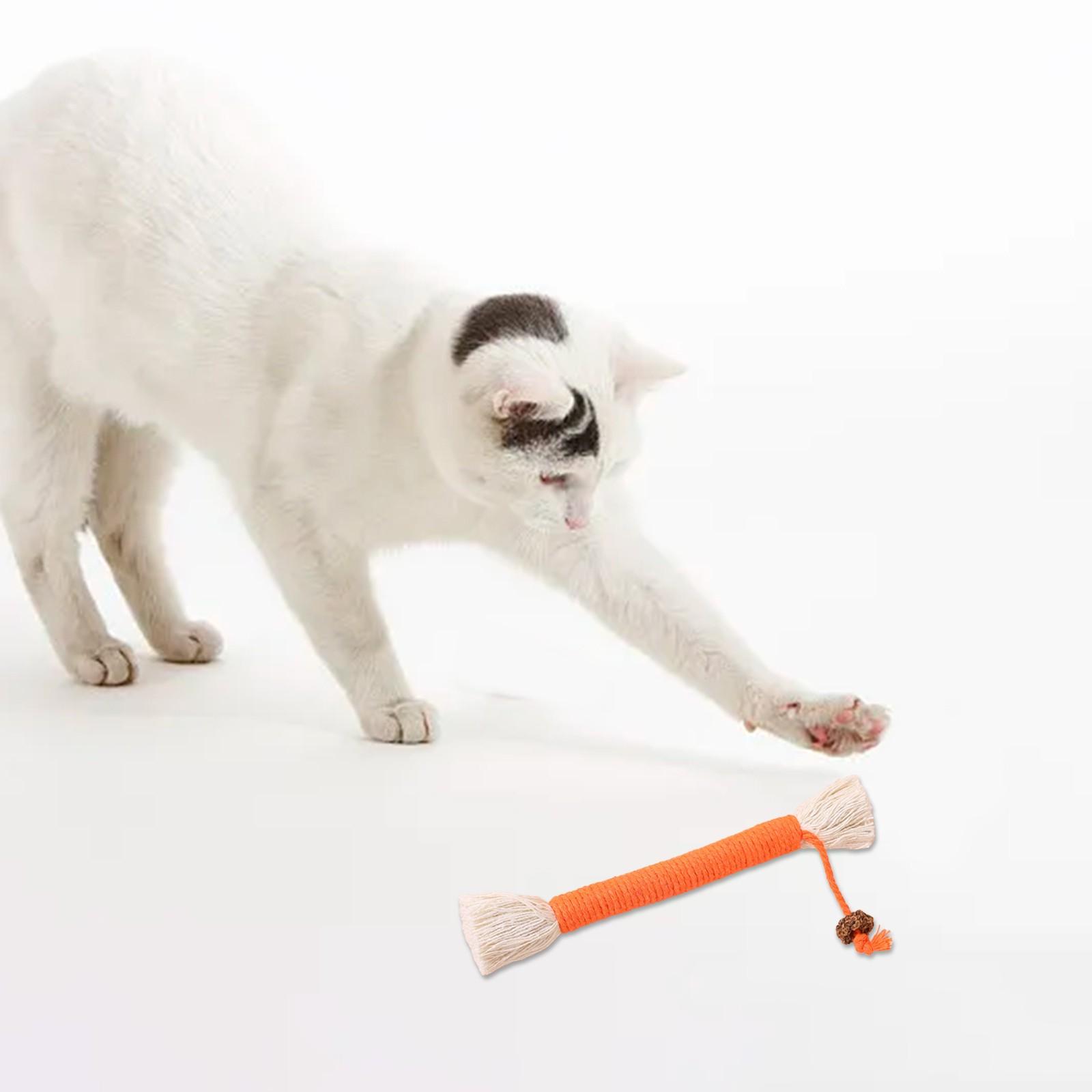 Cat Scratcher Rope Toy Cotton Rope Bite-Resistant Chewing Toy Paw Claw Furniture Protector Scratching Toy Cat Puzzle Supplies One Size помаранчевий
Cat Scratcher Rope Toy Cotton Rope Bite-Resistant Chewing Toy Paw Claw Furniture Protector Scratching Toy Cat Puzzle Supplies One Size помаранчевий