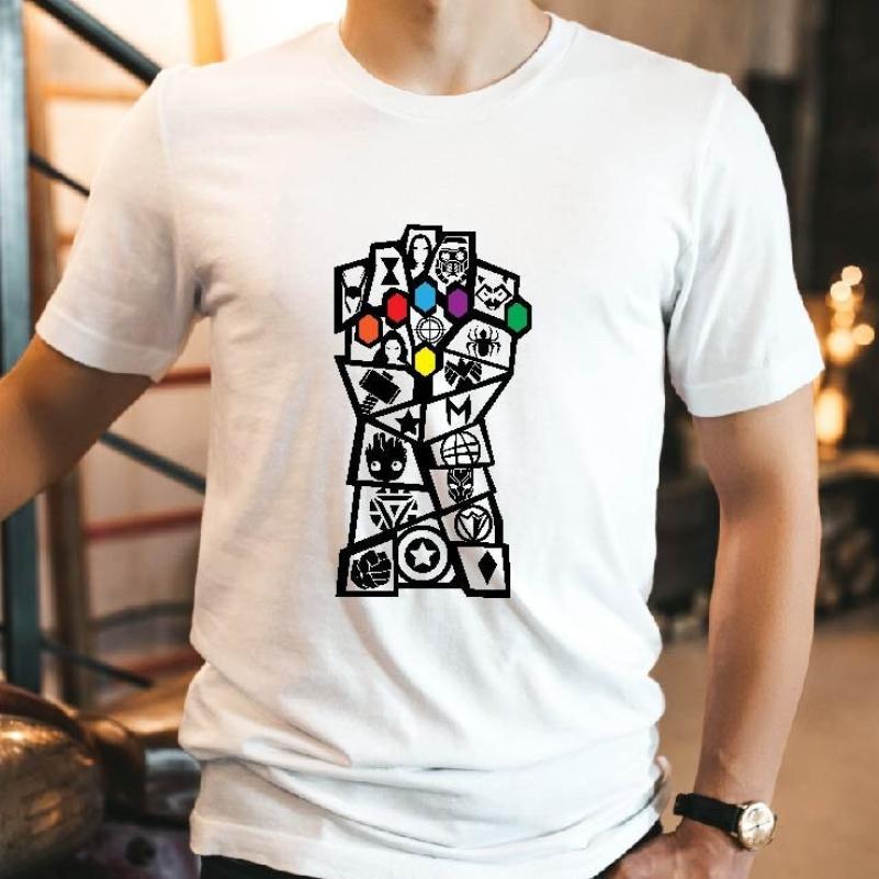 Vintage Power Stones Gauntlet Men Tshirt Creative Superhero Icon Mosaic Tee Men Geometric Graphic Streetwear Cotton Tops 2026 S
Vintage Power Stones Gauntlet Men Tshirt Creative Superhero Icon Mosaic Tee Men Geometric Graphic Streetwear Cotton Tops 2026 S