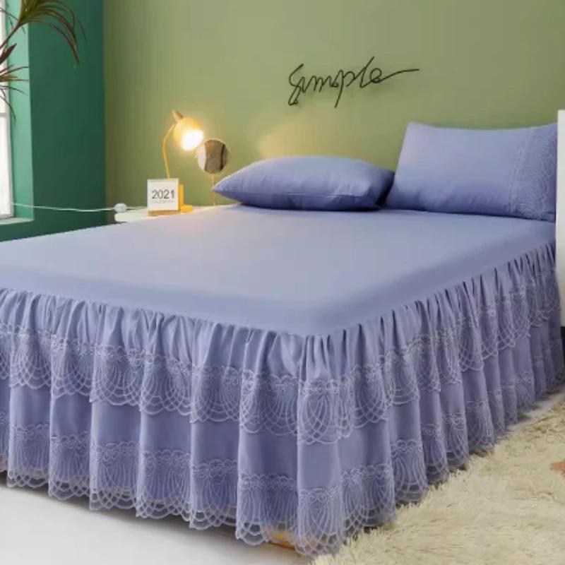 Новый однотонный кружевной крой принцессы, защитный чехол для двуспальной кровати с кружевным краем, современный минималистский тонкий пылезащитный чехол для кровати 150x200cm 3pcs
Новый однотонный кружевной крой принцессы, защитный чехол для двуспальной кровати с кружевным краем, современный минималистский тонкий пылезащитный чехол для кровати 150x200cm 3pcs