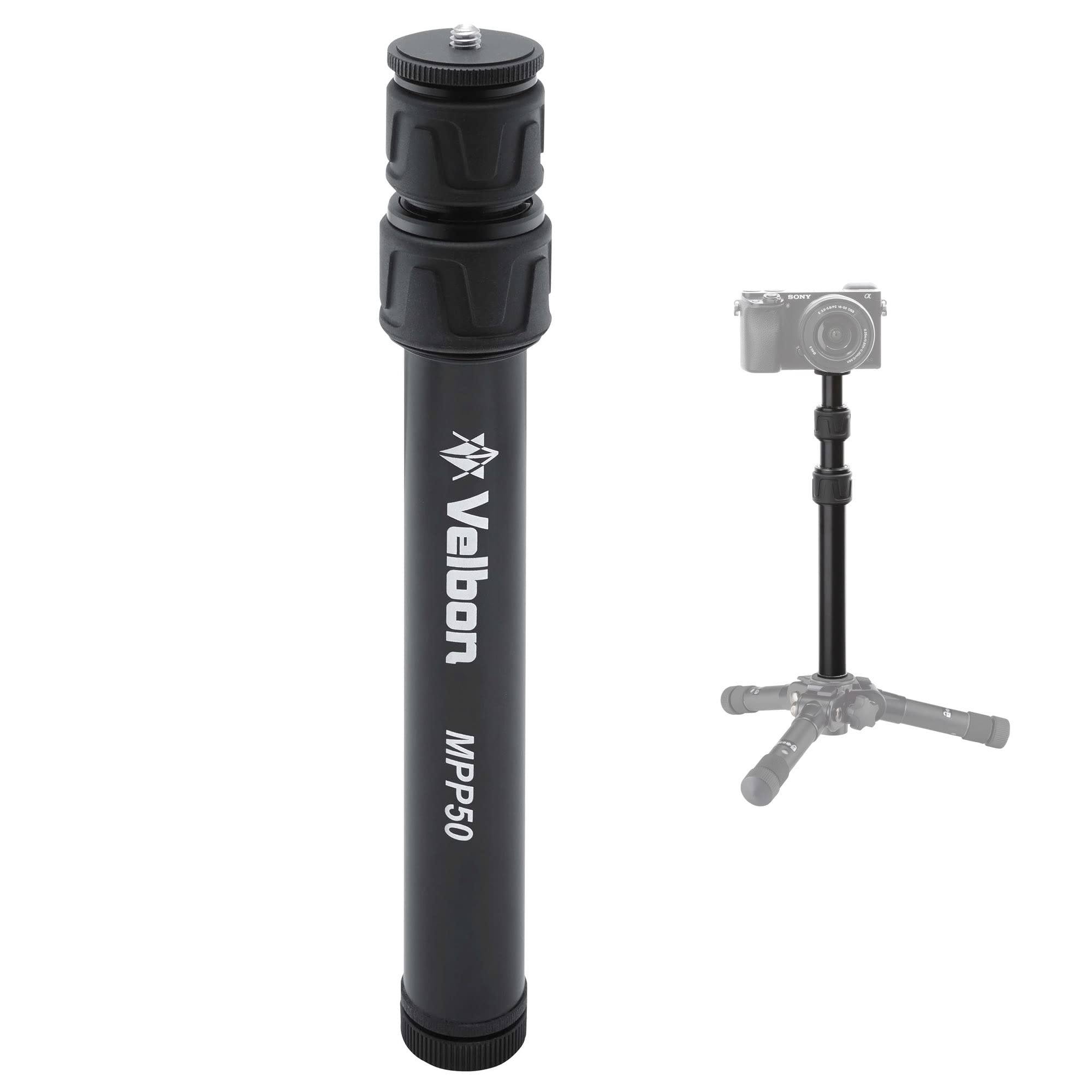 Velbon Monopod Pole MPP50 Extension Rod Tripod Extender 501141 Black Telescopic Maximum Elevator Extension 51.5cm чорний
Velbon Monopod Pole MPP50 Extension Rod Tripod Extender 501141 Black Telescopic Maximum Elevator Extension 51.5cm чорний