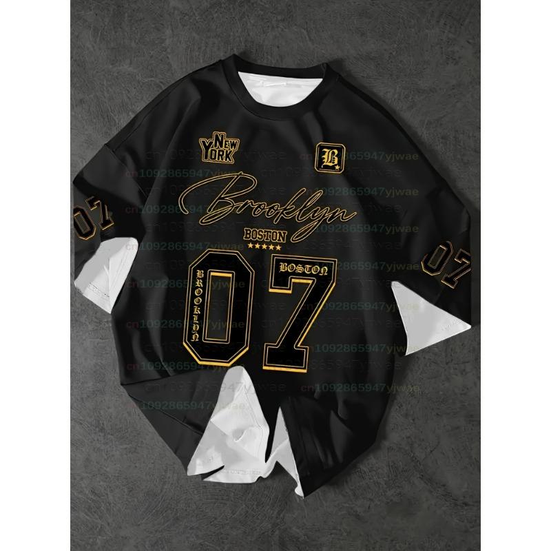 2026 mens brooklyn no.7 graphic t shirt American Casual Digital Print T Shirt Summer Women Beach Short Sleeved Surfing T-shirt L
2026 mens brooklyn no.7 graphic t shirt American Casual Digital Print T Shirt Summer Women Beach Short Sleeved Surfing T-shirt L