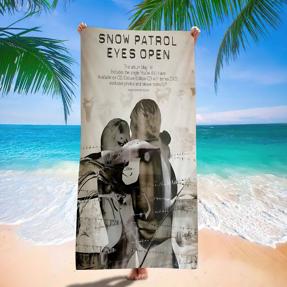 Alternative Rock Band S-Snow P-Patrol Microfiber Beach Towel Absorbent Quick Dry Soft Yoga Swimming Resort Mountain Climbing W30*H60(CM)
Alternative Rock Band S-Snow P-Patrol Microfiber Beach Towel Absorbent Quick Dry Soft Yoga Swimming Resort Mountain Climbing W30*H60(CM)
