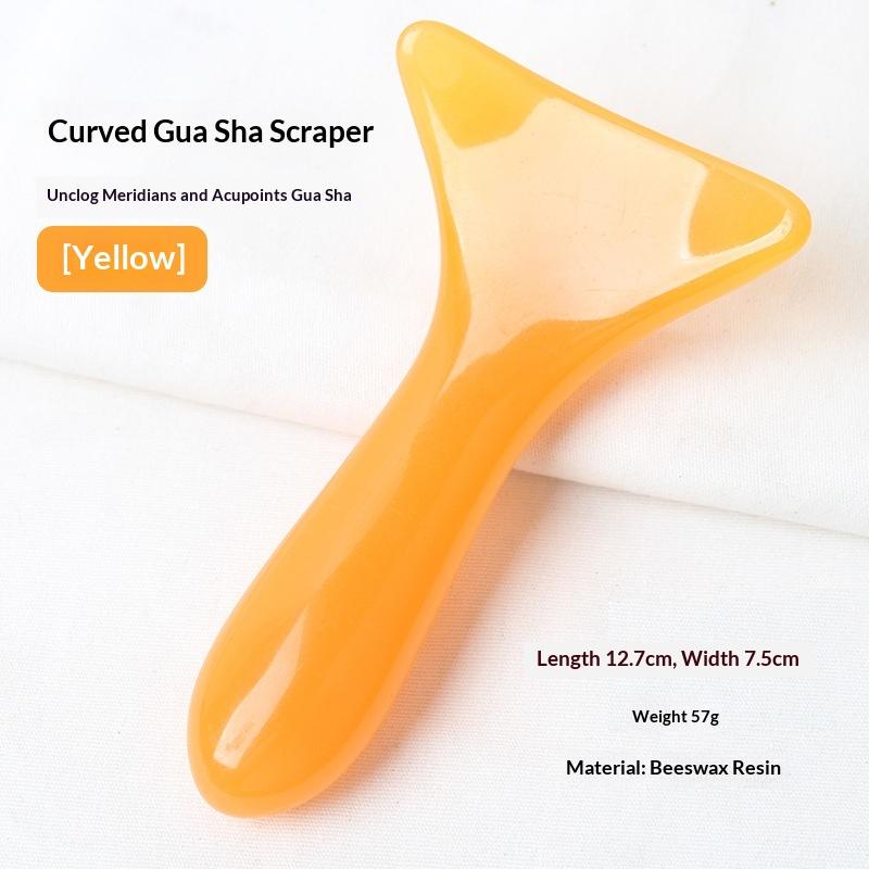 1 шт. Вигнутий масажний скребок Професійний інструмент Гуаша для обличчя, шиї та плечей жовтий
1 шт. Вигнутий масажний скребок Професійний інструмент Гуаша для обличчя, шиї та плечей жовтий