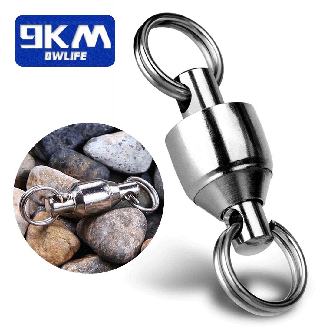 20~100Pcs Fishing Swivel Snap Ring Split Ring Stainless Steel Ball Bearing Swivel Hooks Lure Fishing Accessories Terminal Tackle 20Pcs
20~100Pcs Fishing Swivel Snap Ring Split Ring Stainless Steel Ball Bearing Swivel Hooks Lure Fishing Accessories Terminal Tackle 20Pcs