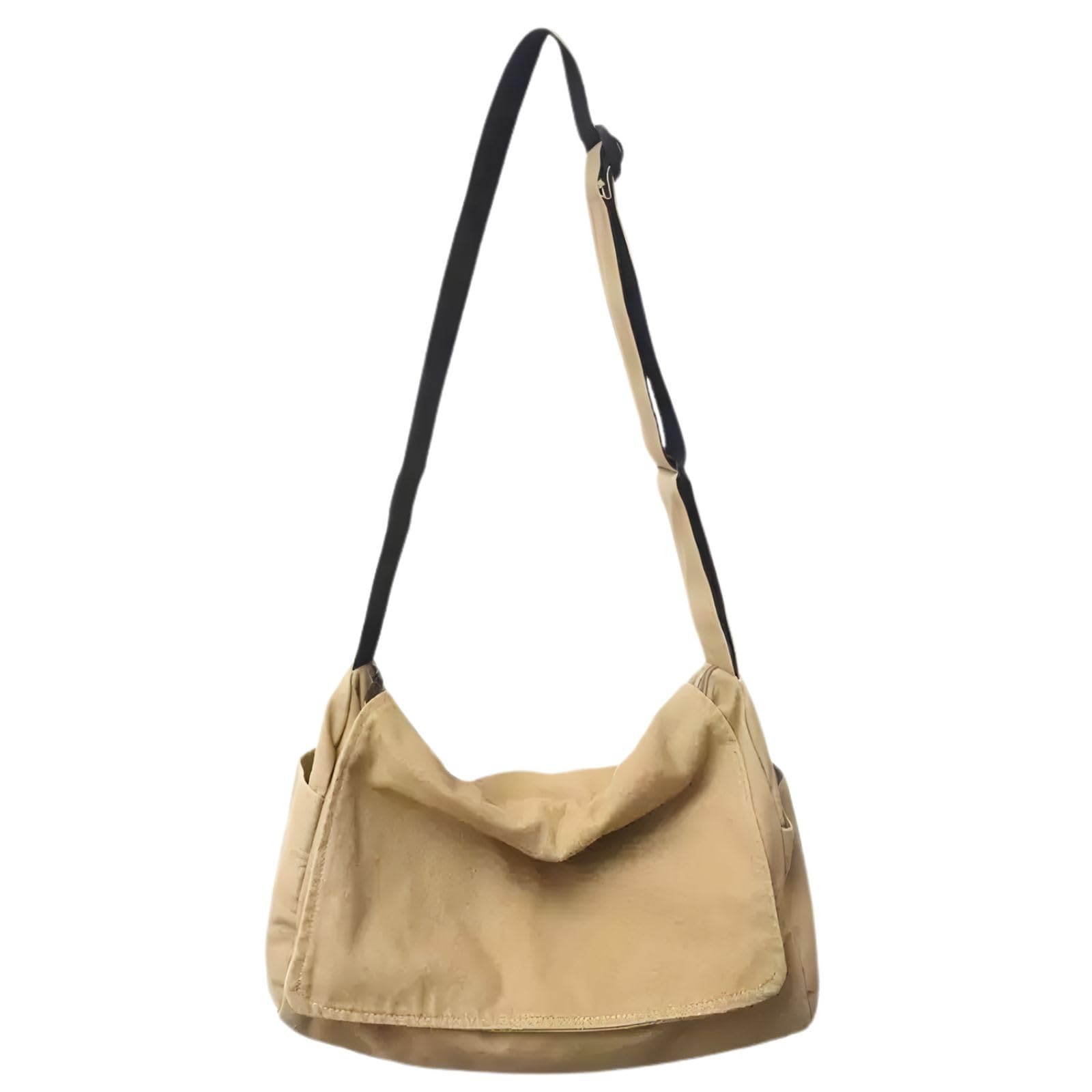 Harujio Newspaper Bag, Canvas Shoulder Bag, Large Capacity, A4 Size, Canvas Bag, ShoulderCrossbody Bag, Available in Black, Beige, and Khaki, for Men
Harujio Newspaper Bag, Canvas Shoulder Bag, Large Capacity, A4 Size, Canvas Bag, ShoulderCrossbody Bag, Available in Black, Beige, and Khaki, for Men