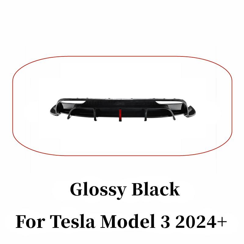 For Tesla Model 3 2024+ Monjaro Rear Bumper Diffuser Splitter Chin Spoiler Exhaust Pipe Bodykit Car Tuning Accessories
For Tesla Model 3 2024+ Monjaro Rear Bumper Diffuser Splitter Chin Spoiler Exhaust Pipe Bodykit Car Tuning Accessories