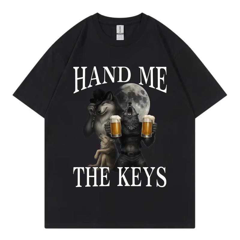Hand Me The Keys Funny Alcoholic Wolf Meme T-Shirt Fashion Vintage Short Sleeve T-Shirts Men s Women Casual Loose Cotton T Shirt 5XL різнокольоровий
Hand Me The Keys Funny Alcoholic Wolf Meme T-Shirt Fashion Vintage Short Sleeve T-Shirts Men s Women Casual Loose Cotton T Shirt 5XL різнокольоровий