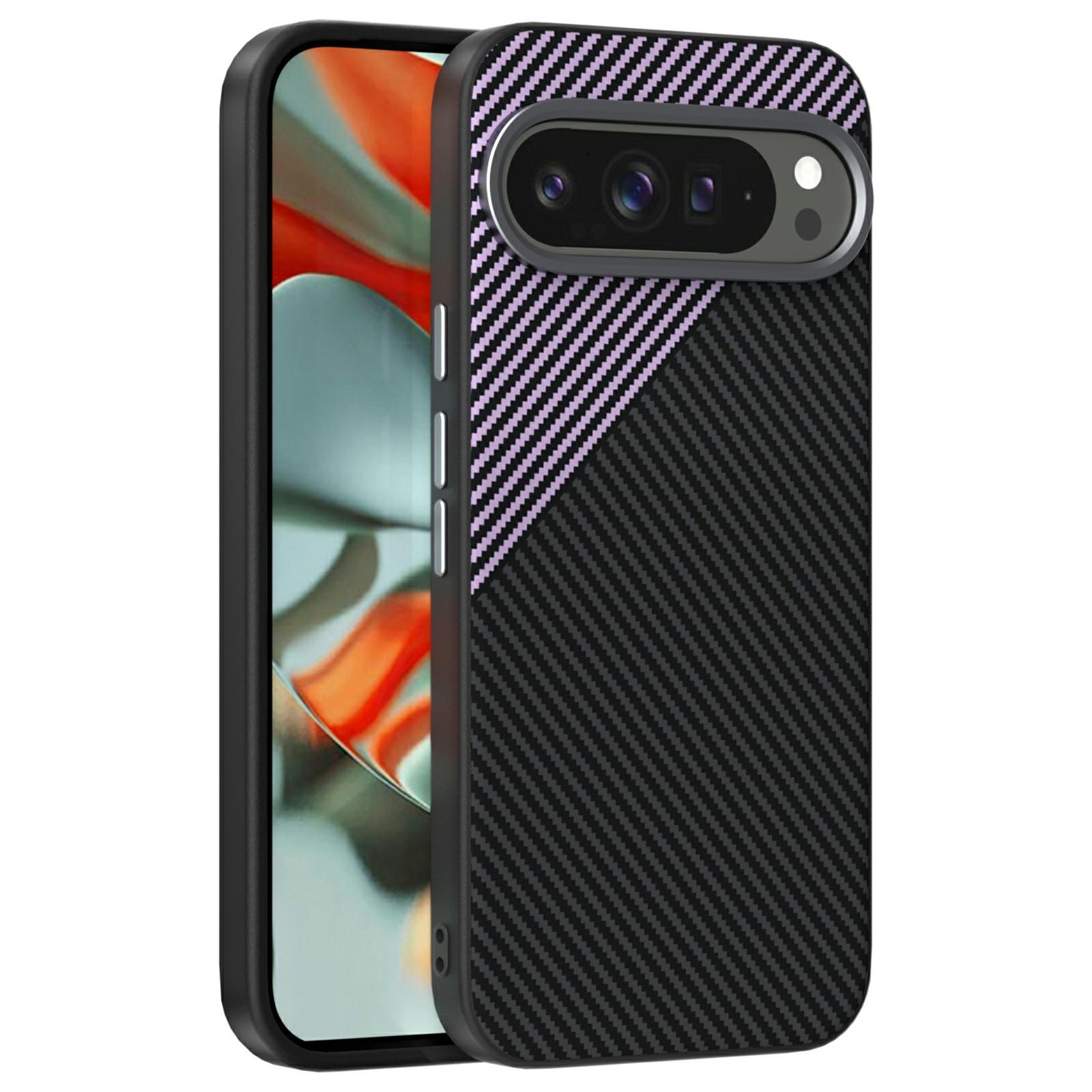 ABEEL For Google Pixel 9 Pro XL Magnetic Case Carbon Fiber Texture TPU PC PU Phone Back Cover
ABEEL For Google Pixel 9 Pro XL Magnetic Case Carbon Fiber Texture TPU PC PU Phone Back Cover