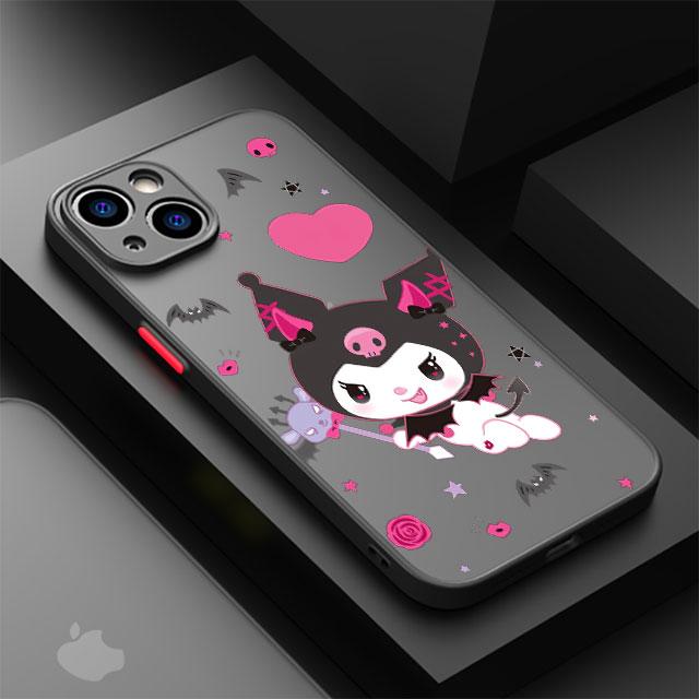 Милый Аниме Чехол Kuromi Для Apple iPhone 11 13 15 14 Pro Max 12 Mini 7 8 Plus XR X XS 6 6S SE Матовый Funda Черный Чехол для Телефона iPhone 14 Pro
Милый Аниме Чехол Kuromi Для Apple iPhone 11 13 15 14 Pro Max 12 Mini 7 8 Plus XR X XS 6 6S SE Матовый Funda Черный Чехол для Телефона iPhone 14 Pro