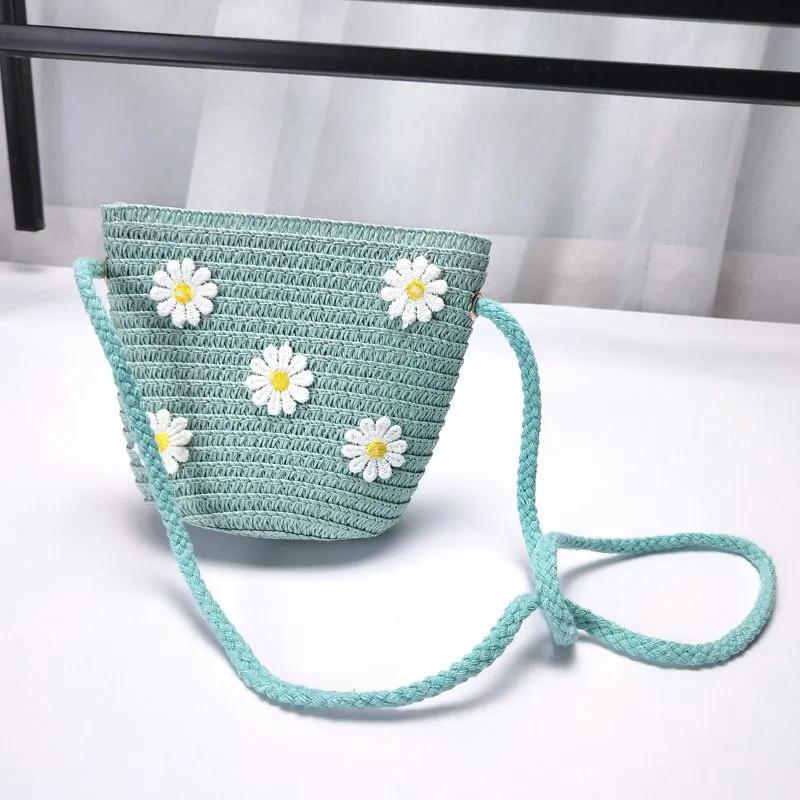 Children Straw Woven Shoulder Bag Small Crossbody Purse with Cartoon Floral Embroidery Lightweight Mini Handbag for Kids One Size
Children Straw Woven Shoulder Bag Small Crossbody Purse with Cartoon Floral Embroidery Lightweight Mini Handbag for Kids One Size